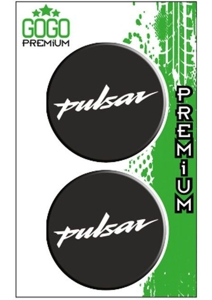 Pulsar (5x5 Cm) Ikili Damla Etiket