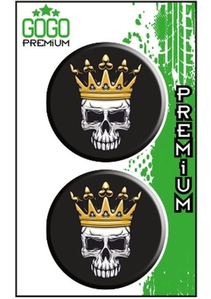 Kral Tacı (5x5 Cm) Ikili Damla Etiket