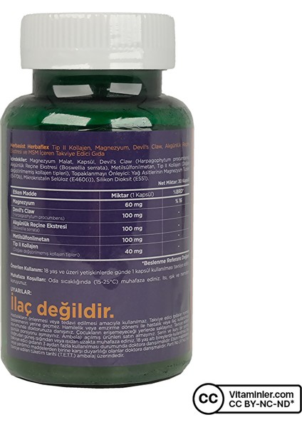 Herbaflex 30 Kapsül fiyatları