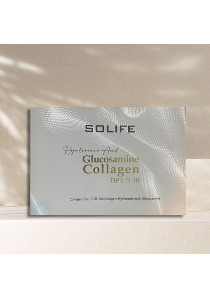 Trio Hyaluronic Acid Glucosamine Gençlik Serumu Kapsülleri
