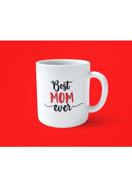 Annelere Özel Doğum Tarihli Best Mom Ever Baskılı Kupa Bardak modelleri