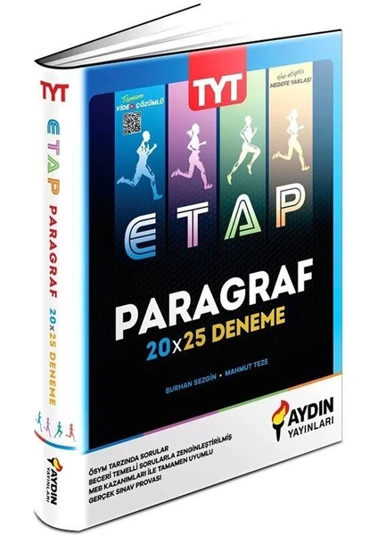 Aydın Yayınları TYT Paragraf Etap 20 x 25 Deneme