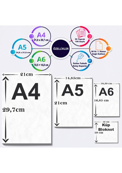 Günlük, Haftalık, Aylık Planlayıcı, Memopad, Bloknot, Not Kağıdı, To Do List, Planner, Notepad