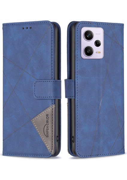 Binfen Renkli Flip Deri Kılıf Xiaomi Redmi Note 12 Pro 5g / Note 12 Pro Hız 5g / Poco X5 Pro 5g Telefon Kılıfı Bf Baskı Desen Serisi-2 Stil 05 Telefon Cüzdan Stand Kapağı (Yurt Dışından)