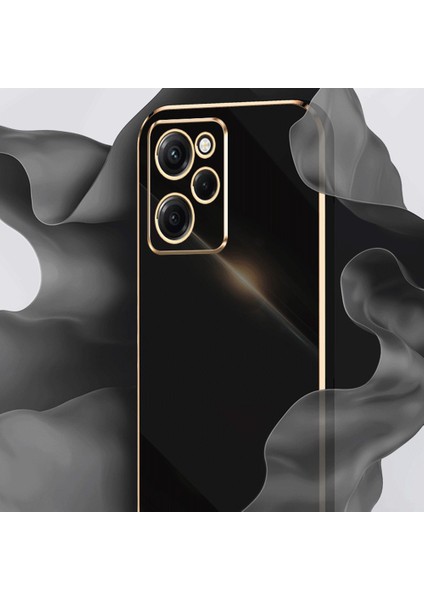 Xiaomi Için Xinli Poco X5 Pro 5g / Redmi Note 12 Pro Hız 5g Elektrokaplama Altın Kenar Telefon Kılıfı Esnek Tpu Anti-Drop Kapağı (Yurt Dışından)