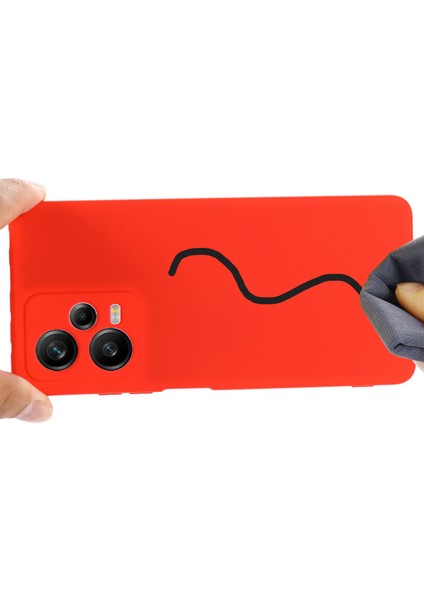 Xiaomi Redmi Note 12 Pro Plus 5g Sıvı Silikon Telefon Kılıfı Yumuşak Çizgi Anti-Çizgi Arka Kapak (Yurt Dışından) indirimleri