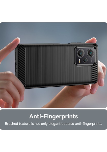 Xiaomi Redmi Note 12 Pro Plus 5g Anti-Fall Arka Kabuk, Karbon Fiber Doku Tpu Koruyucu Telefon Kapağı Fırçalanmış Cep Telefon Kılıfı (Yurt Dışından) indirimleri