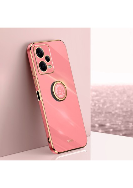 Xiaomi Redmi Xinli Telefon Kılıfı Note 12 Pro Plus 5g, Elektraplatma Altın Kenar Yüzük Tutucu Kickstand Tpu Telefon Kapağı (Yurt Dışından) indirimleri