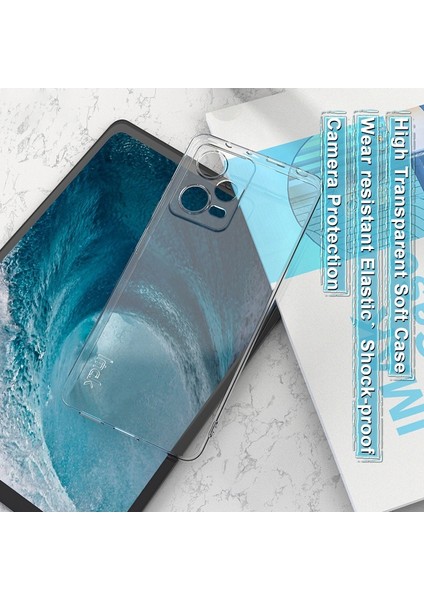 Xiaomi Redmi Imak Ux-5 Serisi Note 12 Pro Plus 5g / Note 12 Gezgini 5g / Note 12 Modaya Baskı Tpu Telefon Kapağı Dalgalı Koruyucu Kılıf (Yurt Dışından)