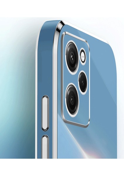 Xiaomi Için Xinli Poco X5 Pro 5g / Redmi Note 12 Pro Hız 5g Elektrokaplama Altın Kenar Telefon Kılıfı Esnek Tpu Anti-Drop Kapağı (Yurt Dışından)