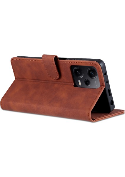 Xiaomi Redmi Azns Note 12 Pro Plus 5g / Note 12 Explorer 5g (Discovery Edition) Pu Deri Telefon Kasası Cüzdan Standı Manyetik Flip Telefon Kapağı (Yurt Dışından) fırsatları