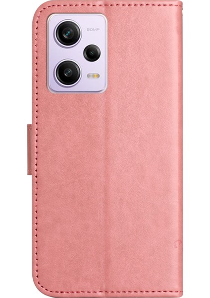 Xiaomi Redmi Pu Deri Telefon Kapağı Note 12 Pro 5g / Note 12 Pro Speed ​​5g / Poco X5 Pro 5g, Baskılı Kelebek Çiçek Deseni Stand Cüzdan Telefon Kılıfı Kayış (Yurt Dışından) fırsatları