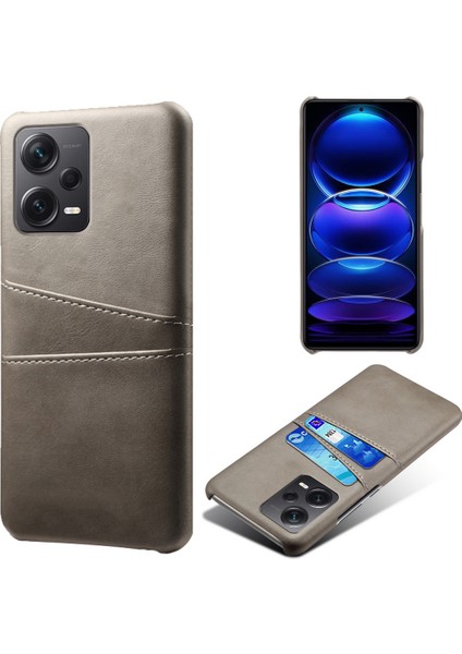 Xiaomi Redmi Note 12 Pro Plus 5g Telefon Geri Kapak Pc+ Pu Deri Telefon Kılıfı Çift Kart Yuvaları (Yurt Dışından)