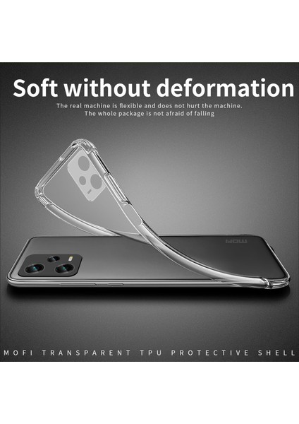Xiaomi Redmi Mofi Geri Kabuk Note 12 Pro Plus 5g, Şeffaf Telefon Kılıf Anti-Fall Tpu Koruyucu Kapak (Yurt Dışından) modelleri