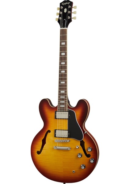 ES-335 Semi-Hollowbody Elektro Gitar (Raspberry Tea Burst )
