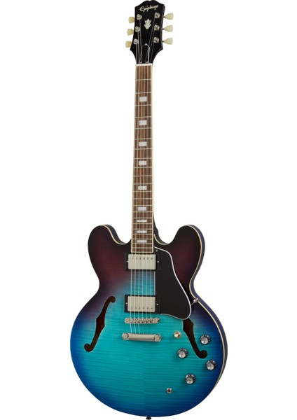 ES-335 Semi-hollowbody Elektro Gitar (Blueberry Burst)