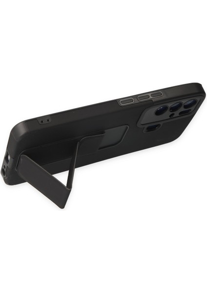 Tecno Pova Neo Kılıf Mega Standlı Silikon - Siyah 300099 indirimleri