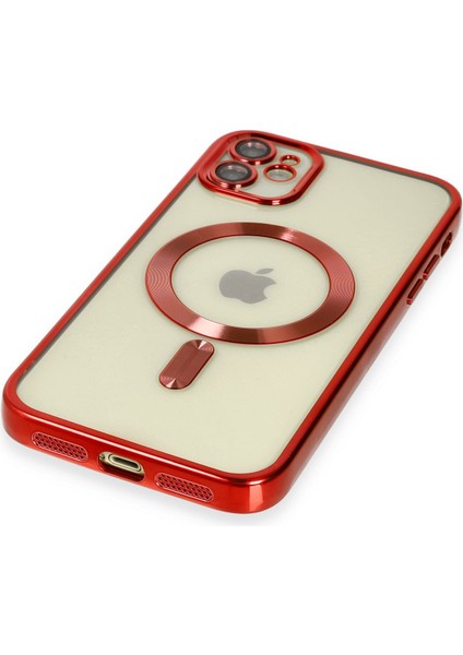 Iphone 12 Kılıf Kross Magneticsafe Kapak - Kırmızı 300099 indirimleri