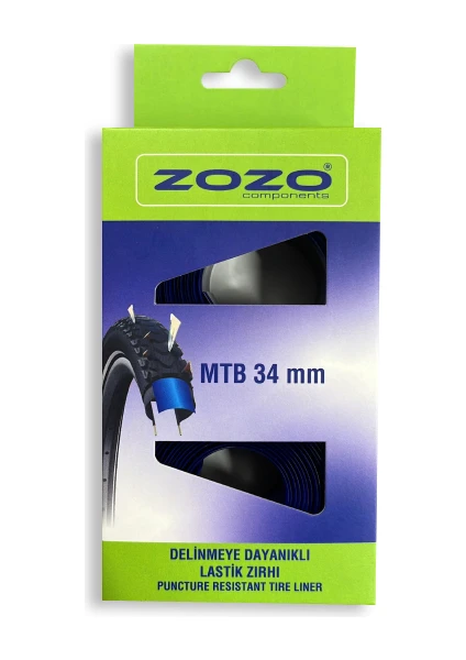 Mtb 34MM Delinmeye Dayanıklı Bisiklet Lastik Zırhı