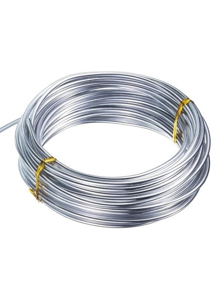 1.3 mm Alüminyum Tel Yuvarlak - 10 Metre