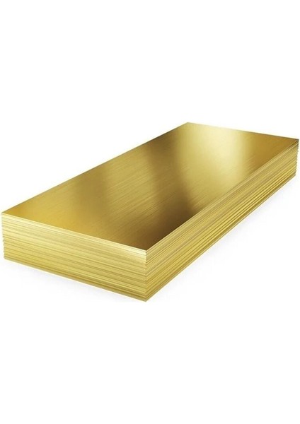 0.8 mm Pirinç Levha Sac Plaka 250X1000 mm