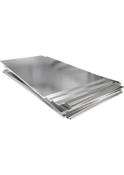 Ege Teknik Metal 0.5 mm Paslanmaz Çelik Levha Sac Plaka 316 Kalite 250X1000 mm