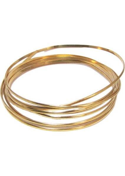5 mm Bombeli Balıksırtı Pirinç Tel - 1 kg