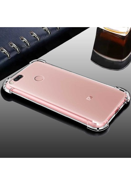 Xiaomi Mi 5x Şeffaf Kılıf Köşelerde Darbelere Karşı Ultra Kalınlık (Antishock)