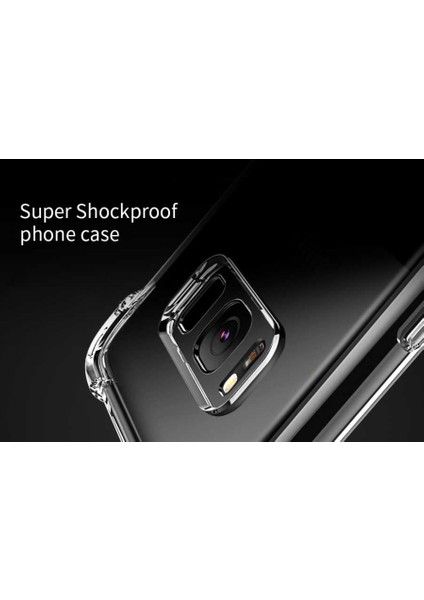 Samsung Galaxy S8 Şeffaf Kılıf Köşelerde Darbelere Karşı Ultra Kalınlık (Antishock) indirimleri