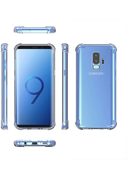 Samsung Galaxy S9 Plus Şeffaf Kılıf Köşelerde Darbelere Karşı Ultra Kalınlık (Antishock) fiyatları