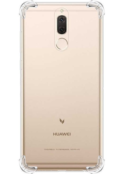 Huawei Mate 10 Lite Şeffaf Kılıf Köşelerde Darbelere Karşı Ultra Kalınlık (Antishock)