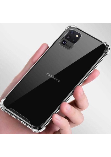 Samsung Galaxy S20 Ultra Şeffaf Kılıf Köşelerde Darbelere Karşı Ultra Kalınlık (Antishock)