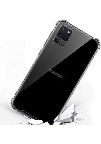 Samsung Galaxy S20 Ultra Şeffaf Kılıf Köşelerde Darbelere Karşı Ultra Kalınlık (Antishock)