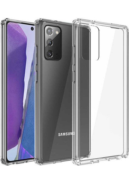 Samsung Galaxy Note 20 Şeffaf Kılıf Köşelerde Darbelere Karşı Ultra Kalınlık (Antishock) fiyatları