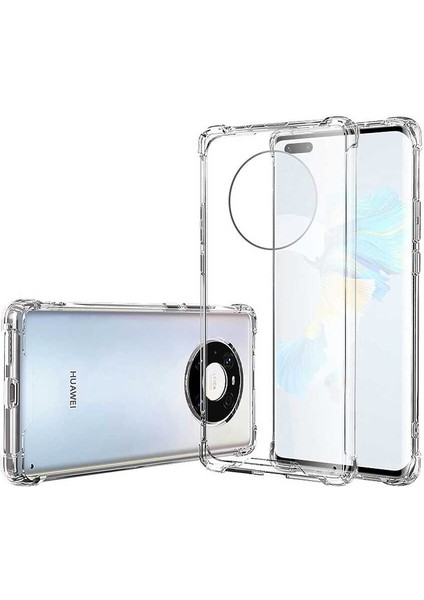 Huawei Mate 40 Pro Şeffaf Kılıf Köşelerde Darbelere Karşı Ultra Kalınlık (Antishock) fiyatları