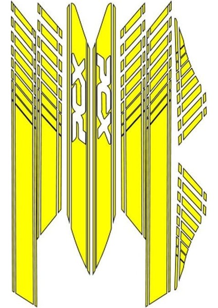 Honda Pcx 2014 - 2017 Sticker Set 005