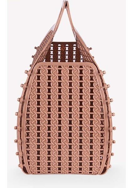 382252 Warm Taupe Plaj Çantası modelleri