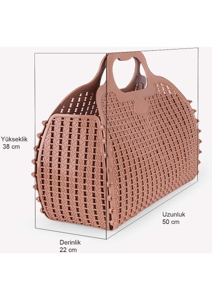 382252 Warm Taupe Plaj Çantası indirimleri