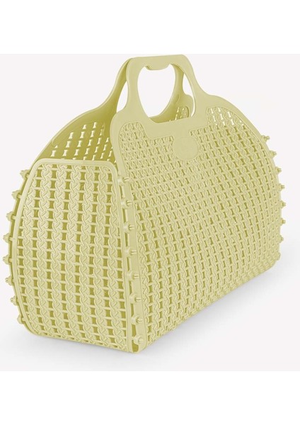 Aykasa 382252 Lime Cream Plaj Çantası