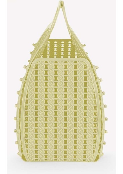 Aykasa 382252 Lime Cream Plaj Çantası