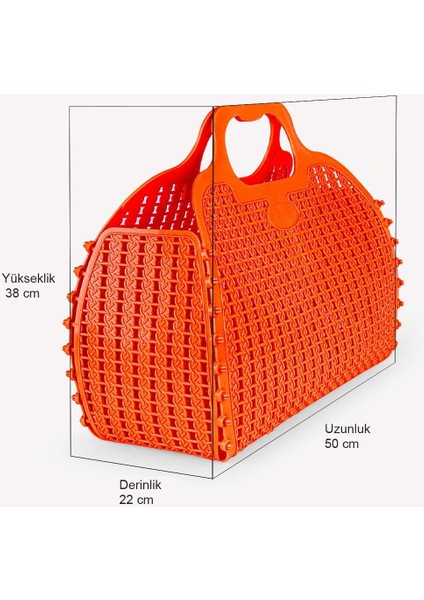 Aykasa 382252 Orange Plaj Çantası
