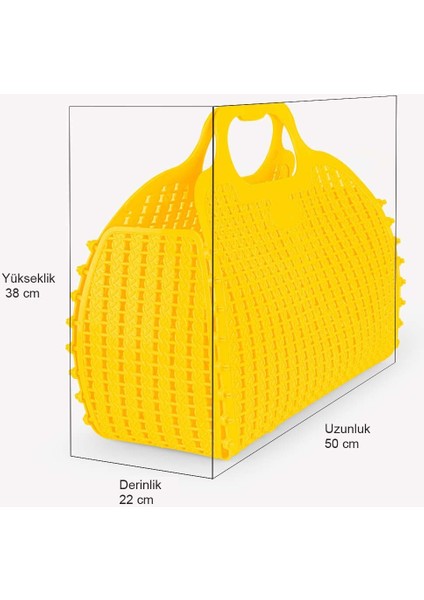 Aykasa 382252 Yellow Plaj Çantası