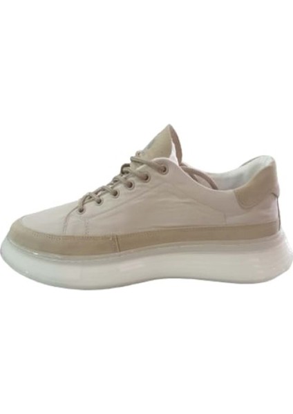 North of Wild Gamelu 23YM Monster Erkek Sneakers Keten Spor Ayakkabı - Bej - ST00603-BEJ-45