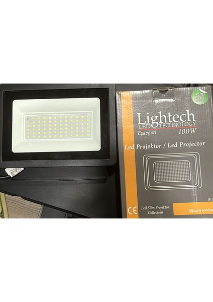 Lightech LED Slim Projektör 100 W fiyatları