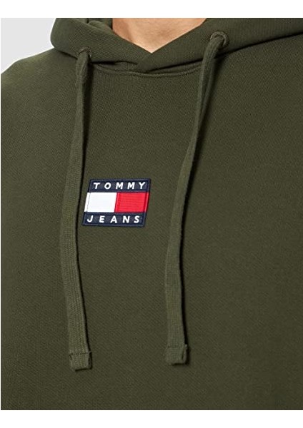 Calvin Klein Tommy Hilfiger Erkek Tjm Tommy Badge  Sweatshirt