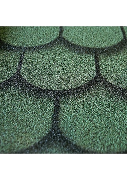 Pratik Yonca-Kiremit Desenli Kırmızı-Yeşil Membran Shingle 9m² fiyatları