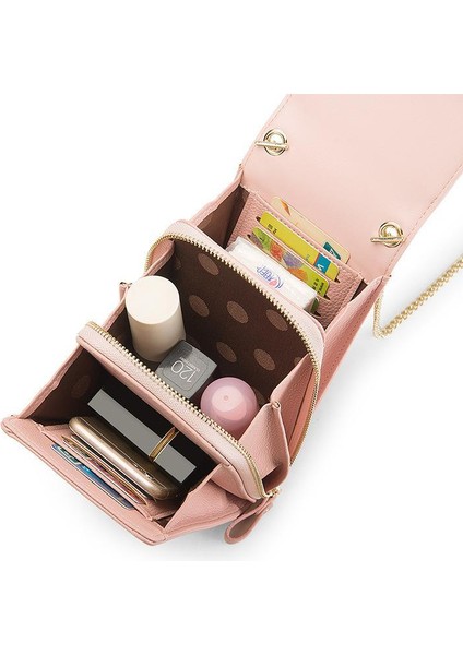 Büyük Kapasiteli Donanım Fermuar Omuz Telefonu Çantası (Yurt Dışından) modelleri