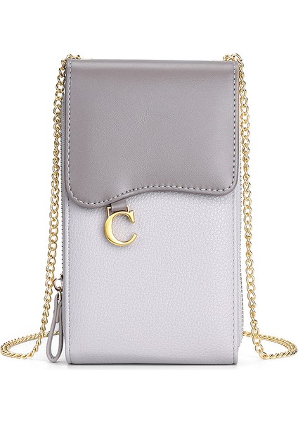 Büyük Kapasiteli Donanım Fermuar Omuz Telefonu Çantası (Yurt Dışından)