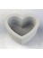 Kalp Çimento Tencere Kalip 11X4.5 cm Plastik Aparat 3