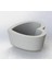 Kalp Çimento Tencere Kalip 11X4.5 cm Plastik Aparat 4
